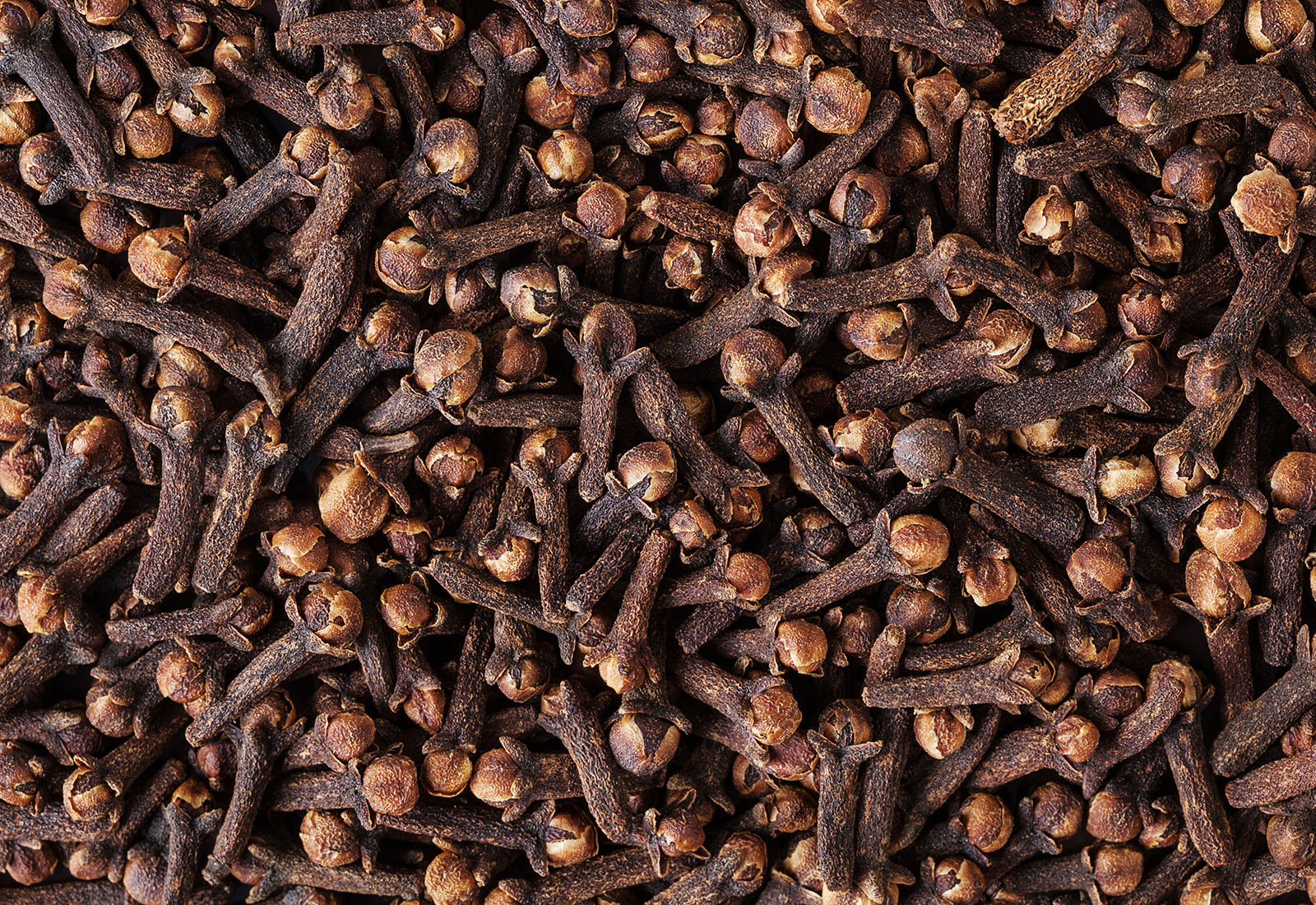 Dried cloves background
